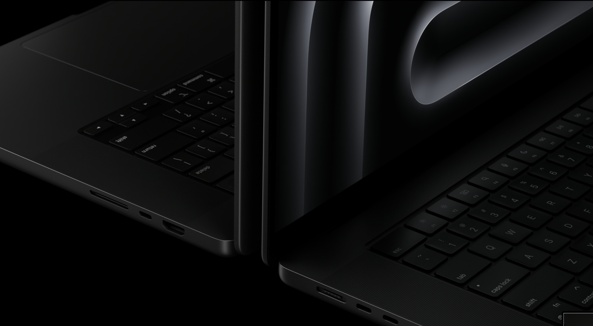 Wallper running a stunning 4K sci-fi scene on a MacBook Pro